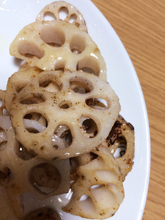 激ウマ 簡単 焼きれんこん-レシピのメイン写真