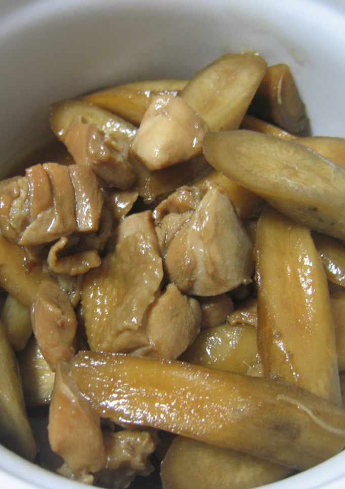 こってり★鶏とごぼうの煮物-レシピのメイン写真