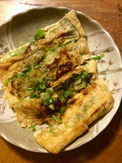 油揚げのネギ味噌焼き!ヘルシー美味しい☆-レシピのメイン写真