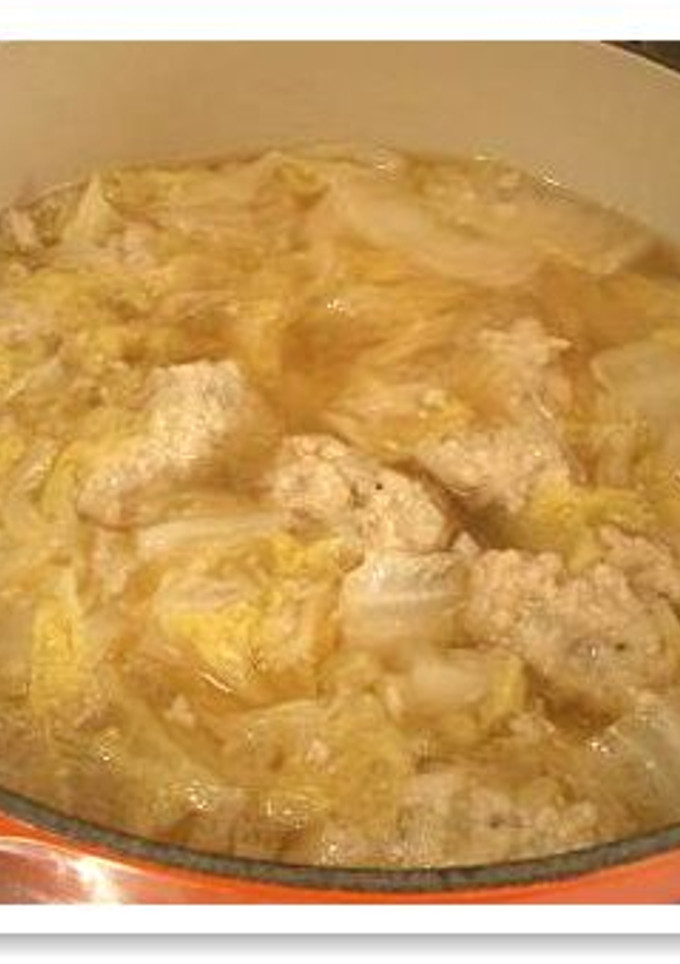豚だんごと白菜の煮込みスープ-レシピのメイン写真