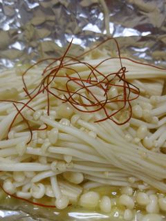えのき茸のホイル焼き-レシピのメイン写真