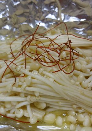 えのき茸のホイル焼き-レシピのメイン写真