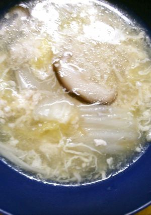 挽き肉入り 白菜 卵の 絶品 中華スープ-レシピのメイン写真