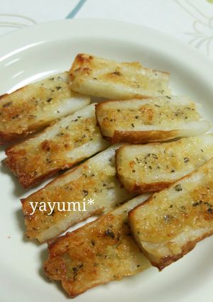 ウチの絶賛おつまみ☆ちくわマヨパン粉焼き-レシピのメイン写真
