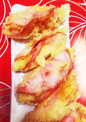 義母直伝！卵とハムのてんぷら-レシピのメイン写真