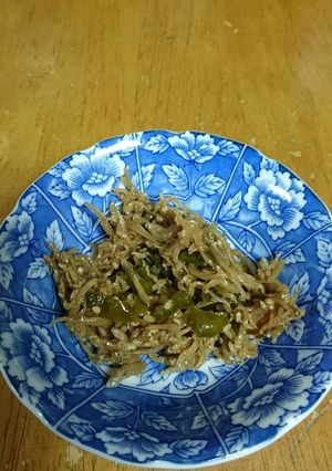 青唐辛子とジャコの佃煮-レシピのメイン写真