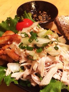 レンジで超速!おつまみネギだく鶏胸肉-レシピのメイン写真