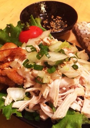 レンジで超速！おつまみネギだく鶏胸肉-レシピのメイン写真