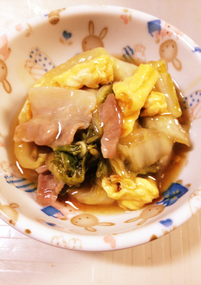 白菜と豚肉のとろとろ煮(tacookで)-レシピのメイン写真