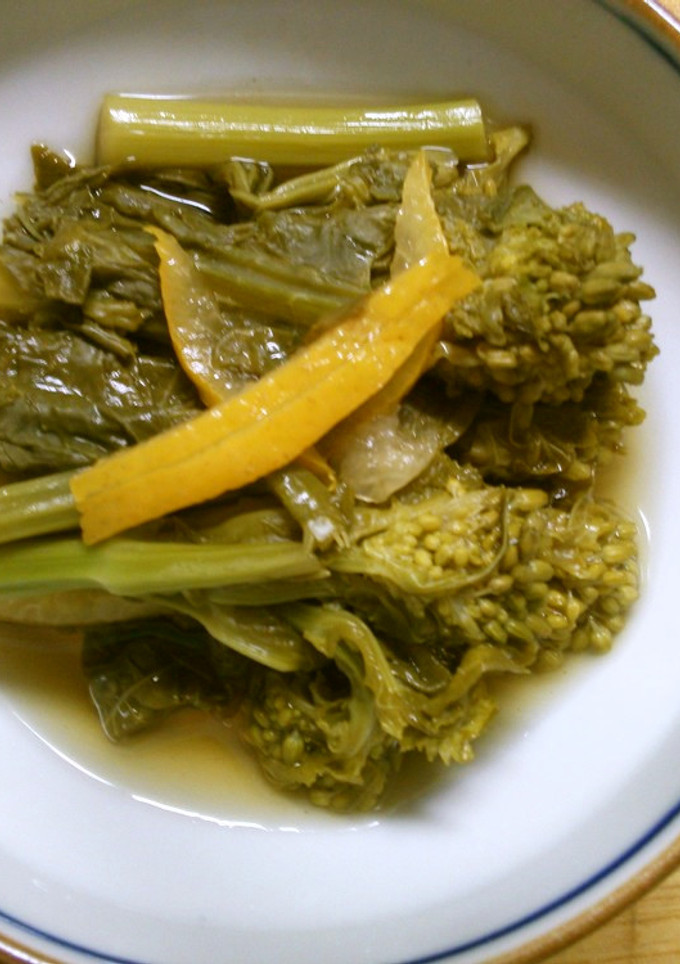 和食 簡単 美味しい 菜の花の 煮浸し！-レシピのメイン写真