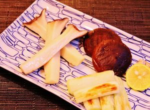 ☆エリンギ椎茸丸ごと＆長ネギ一本焼き☆-レシピのメイン写真