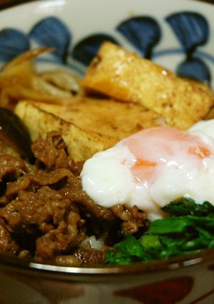 肉豆腐どんぶり-レシピのメイン写真