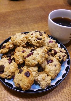 *サラダオイルで*オートミールクッキー-レシピのメイン写真