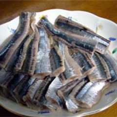 รูปของ さんまのお刺身（酢じめ）