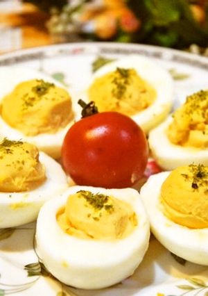 そのままで食べて！黄身に秘密があるゆで卵-レシピのメイン写真