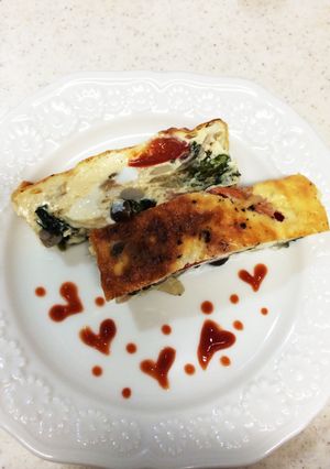 生地なしキッシュ-レシピのメイン写真
