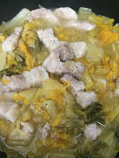 白菜と豚バラのうま煮-レシピのメイン写真