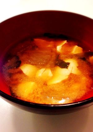 ずぼら〜な味噌汁♫弁当も手抜きしたい朝に-レシピのメイン写真