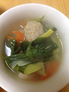 ちんげんさい中華スープ-レシピのメイン写真