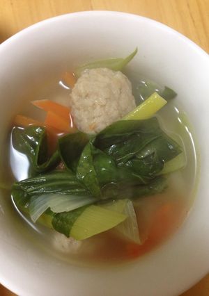 ちんげんさい中華スープ-レシピのメイン写真