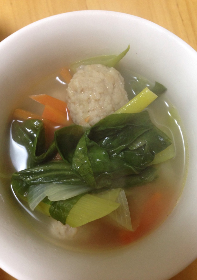 ちんげんさい中華スープ-レシピのメイン写真