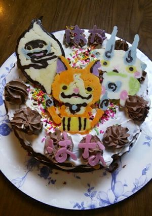 子どもが喜ぶチョコデコケーキ✨-レシピのメイン写真