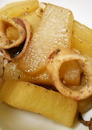 冬に食べたい♪いかと大根の煮物-レシピのメイン写真