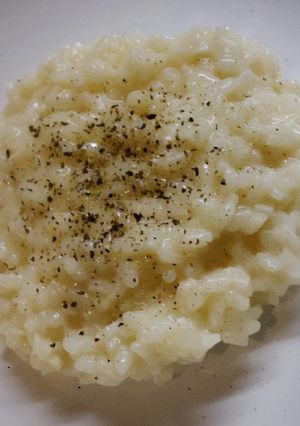 ☆一人ご飯♪簡単チーズリゾット☆-レシピのメイン写真