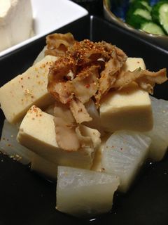 大根と高野豆腐の煮物☆隠し味は貝ひも☆-レシピのメイン写真