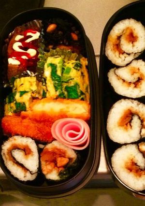 主人の本日のお弁当◎海苔巻き☆彡-レシピのメイン写真