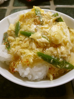 簡単美味しいたまご豆腐丼-レシピのメイン写真
