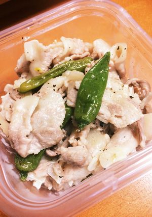 鉄板の味 豚肉のニンニク塩煮-レシピのメイン写真