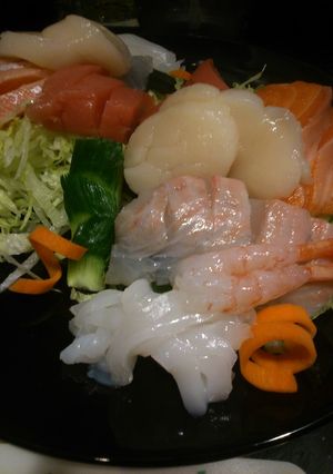 *大根がない時の刺し身のつまに*-レシピのメイン写真