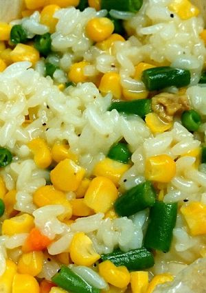 パスタソースで作る★カルボナーラリゾット-レシピのメイン写真