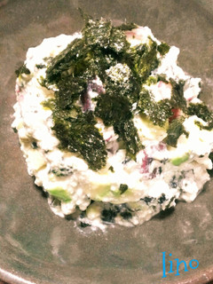 アボカドとタコの白和え わさび風味-レシピのメイン写真