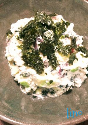 アボカドとタコの白和え わさび風味-レシピのメイン写真