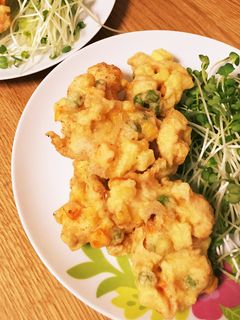 やわらか胸肉とミックスベジタブルかき揚げ-レシピのメイン写真