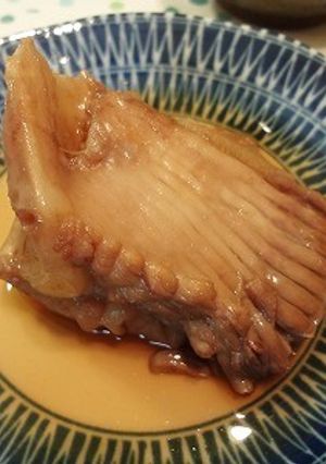 カスベの生姜煮-レシピのメイン写真