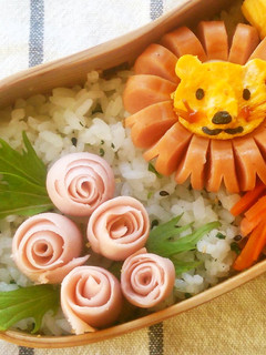 魚肉ソーセージdeバラのお花-レシピのメイン写真