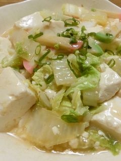 白菜と豆腐のあんかけ-レシピのメイン写真