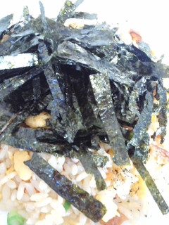 海苔たっぷりかけチャーハン-レシピのメイン写真