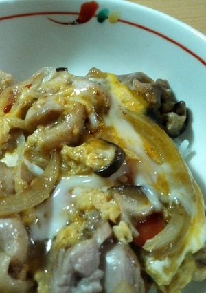 卵２度がけで!!ふわとろ親子丼-レシピのメイン写真