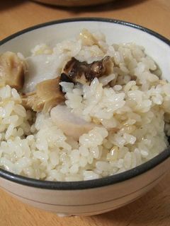 里芋と干し椎茸の炊き込みご飯-レシピのメイン写真