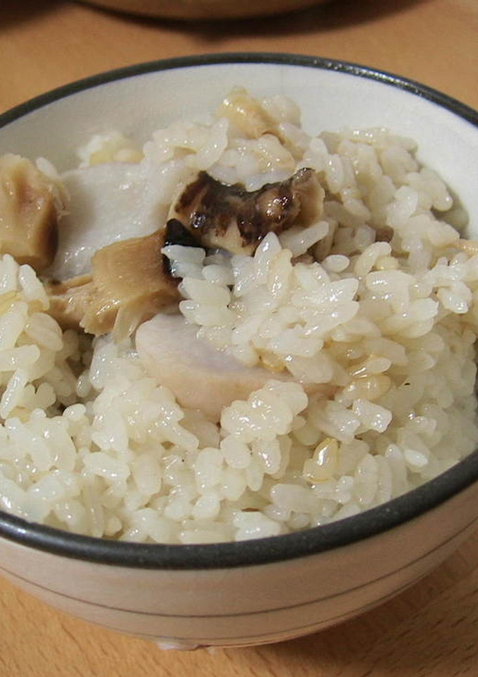 里芋と干し椎茸の炊き込みご飯-レシピのメイン写真