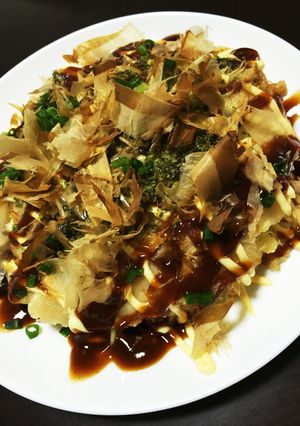 フライパンで！本格！広島風お好み焼き-レシピのメイン写真
