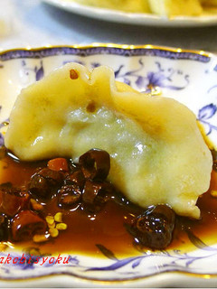 手作りもちもち皮・セロリ水餃子-レシピのメイン写真