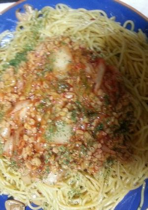キム納豆ペペろん風-レシピのメイン写真
