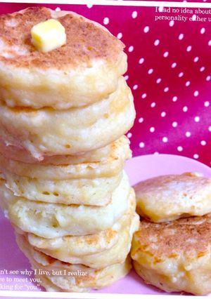木綿豆腐deふわもちホットケーキ-レシピのメイン写真