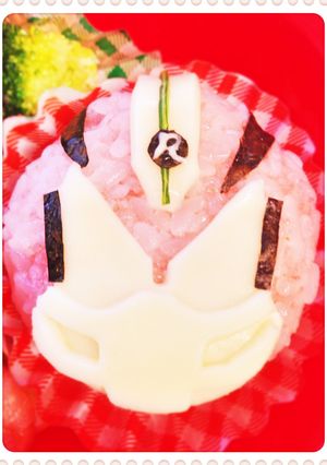 仮面ライダードライブ キャラ弁-レシピのメイン写真