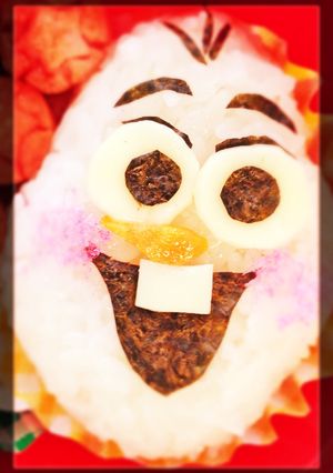 かわいいオラフ-レシピのメイン写真